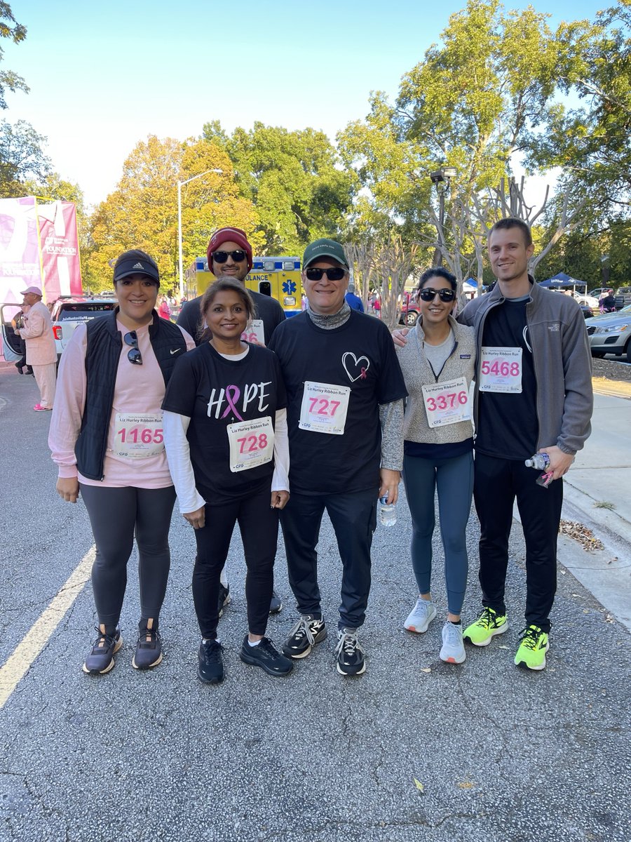 Summit_IS's tweet photo. As a recent #breastcancersurvivor… I wanted to find a way to give back to the #localcommunity and raise attention for early detection. To do this… we participated in the #Huntsville Hospital Foundation’s 20th Annual Liz Hurley Ribbon Run! https://t.co/uEklu0NEws https://t.co/53q4QxBFCK