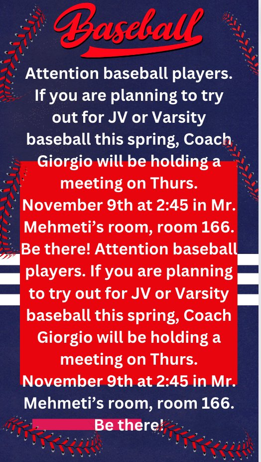 Red Hook High School (@redhookseniorhs) on Twitter photo 