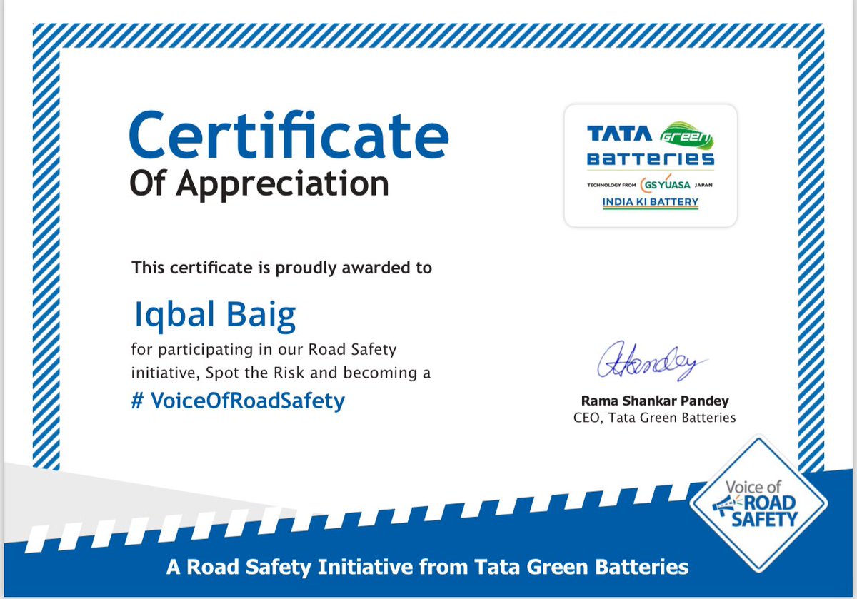 iqbalsamerth's tweet photo. #voiceOfRoadSafety #samerth https://t.co/QtqlbUWh9N