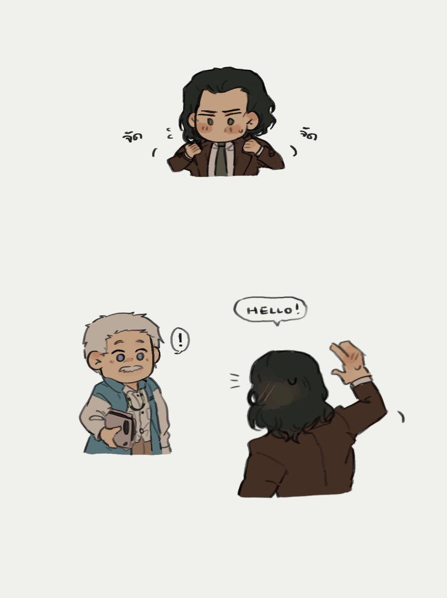 ONI_oniGIRII's tweet photo. Make sure he looks good in front of his memory-losing boyfriend! #lokius https://t.co/dtKTpAws9T