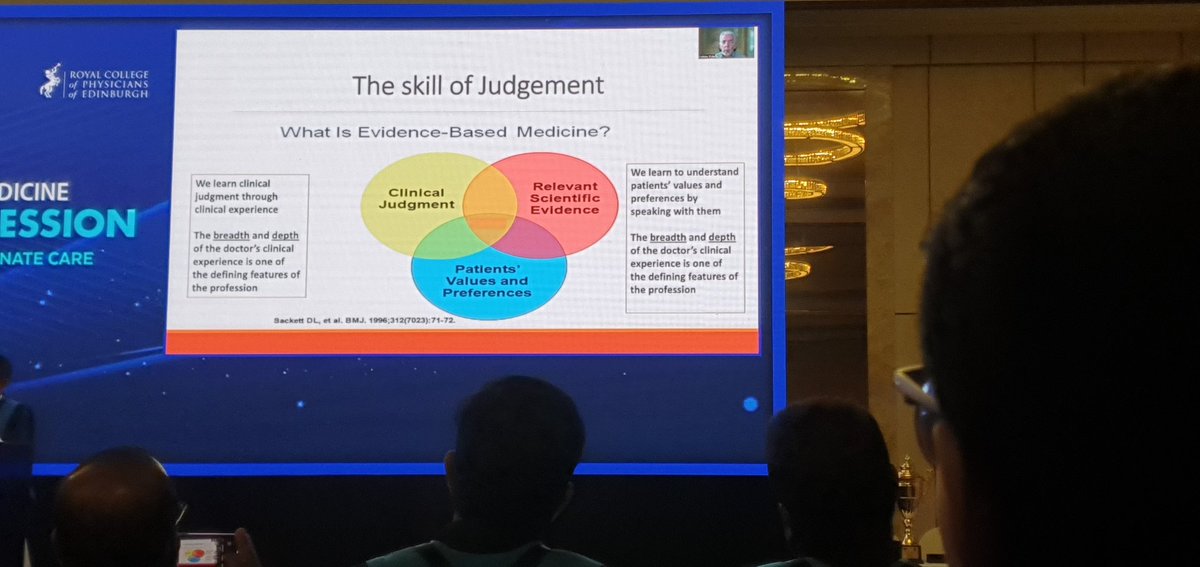 Prof Elder virtually at Simcon on the importance of the skill of judgement