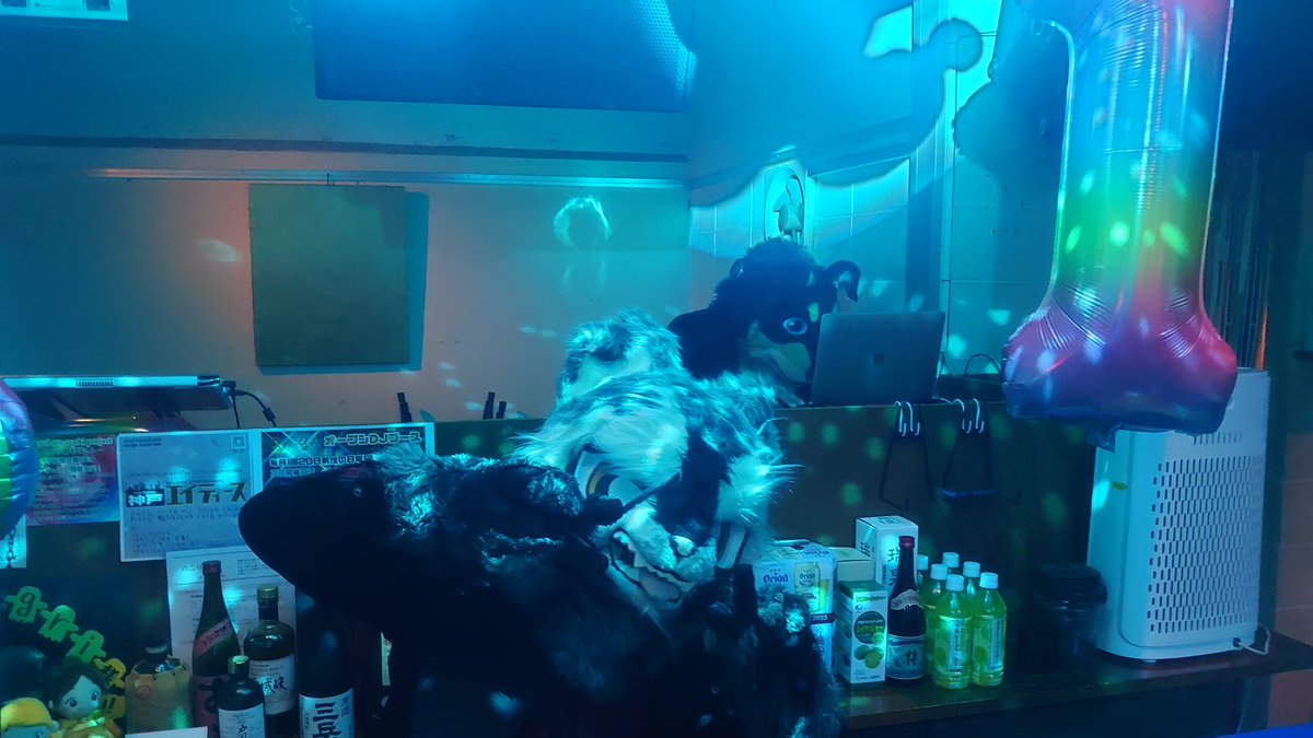 momomuken's tweet photo. KASAさん二巡目はディスコサウンドでMIXしてます🕺
@Kasa_sound
#MigratoryAnimals
#FursuitFriday https://t.co/8XsYjbhnvo