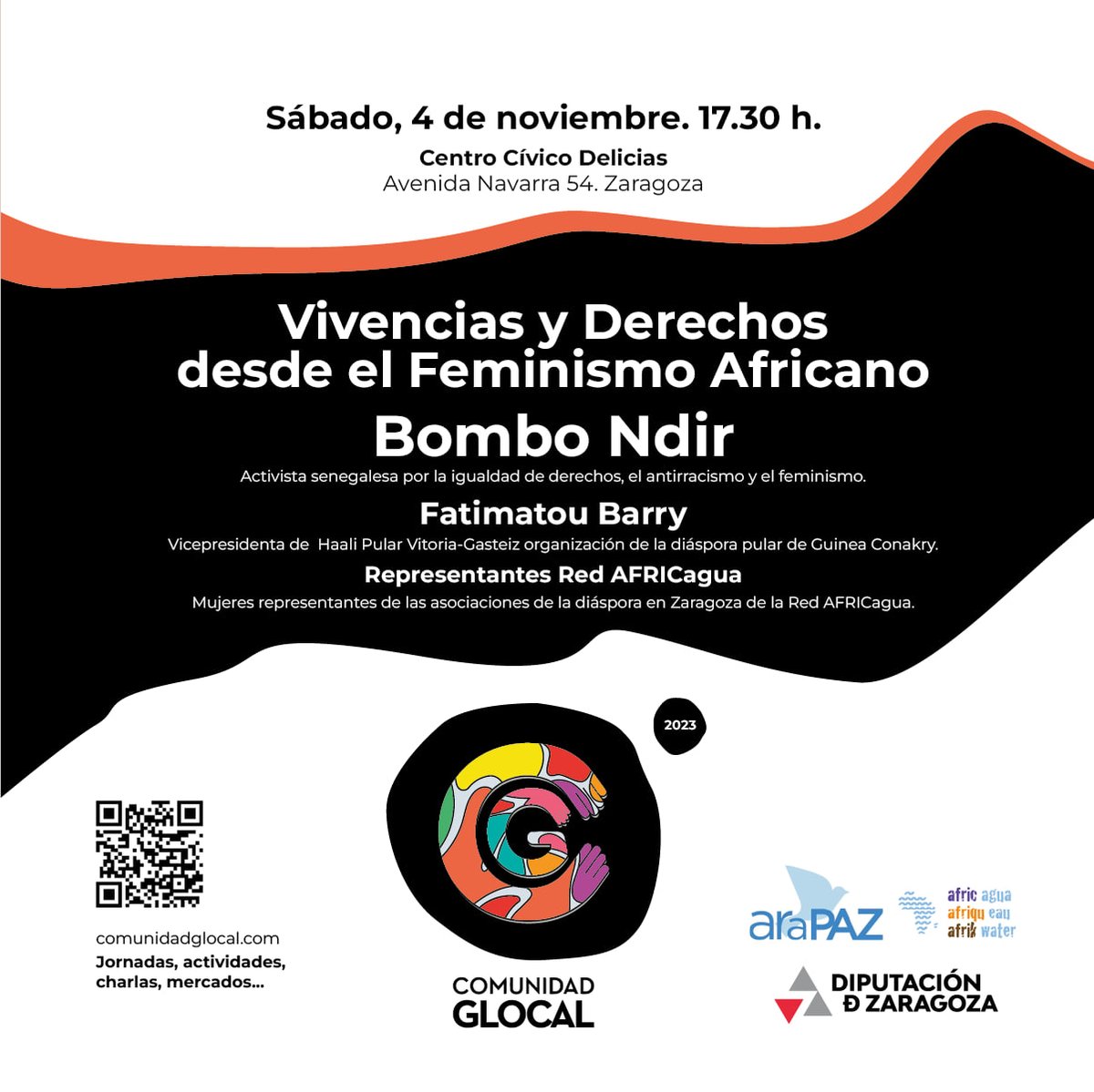 DPZaragoza's tweet photo. 🔺️🌍🫂 Nuevas actividades del programa #ComunidadGlocal de la @DPZaragoza: desde hoy viernes y hasta el 10 de noviembre en #Litago y mañana sábado en # Zaragoza (Centro Cívico Delicias) https://t.co/hhjhaBzcSJ