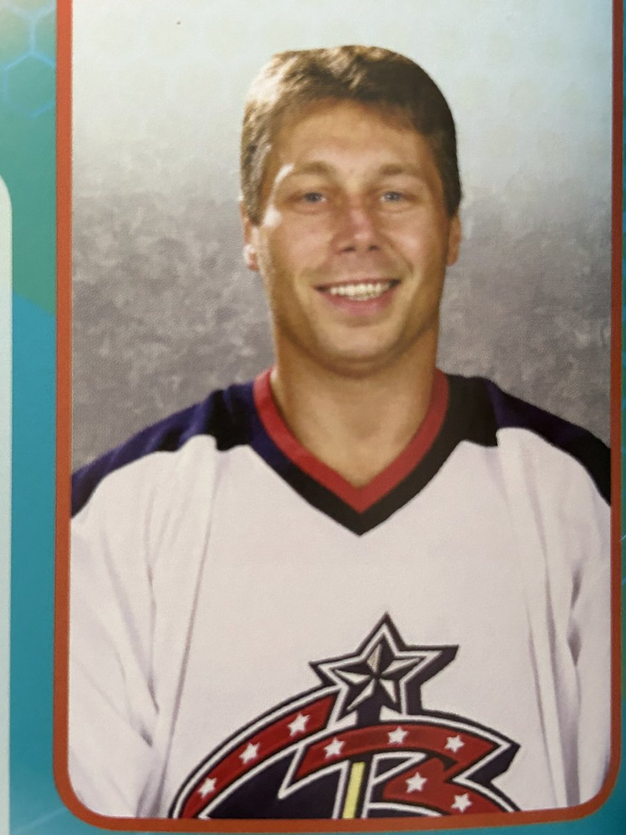 Claude6Landry's tweet photo. #LyleOdelein was a tough defenseman who helped the Blue Jackets defeat a competing team in
of the inaugural season. https://t.co/N5picUBM2X
