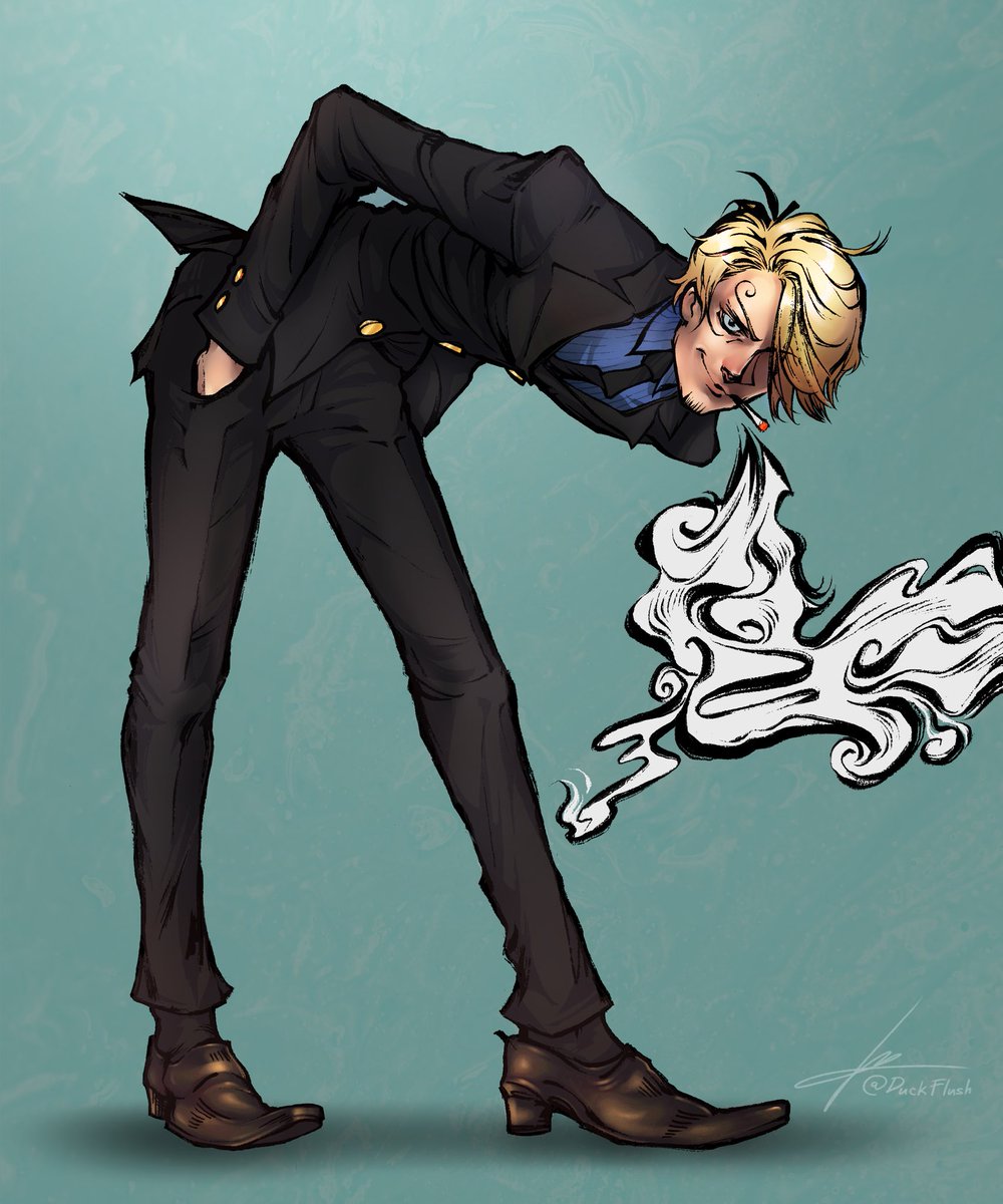 DuckFlush's tweet photo. My own all star 💫 

Commission open and I gladly tell you more if you’re interested!

#ONEPIECE #Onepiecefanart #sanji #sanjifanart #blacklegsanji #commissionart #commissionopen https://t.co/KuNg7FBHWo
