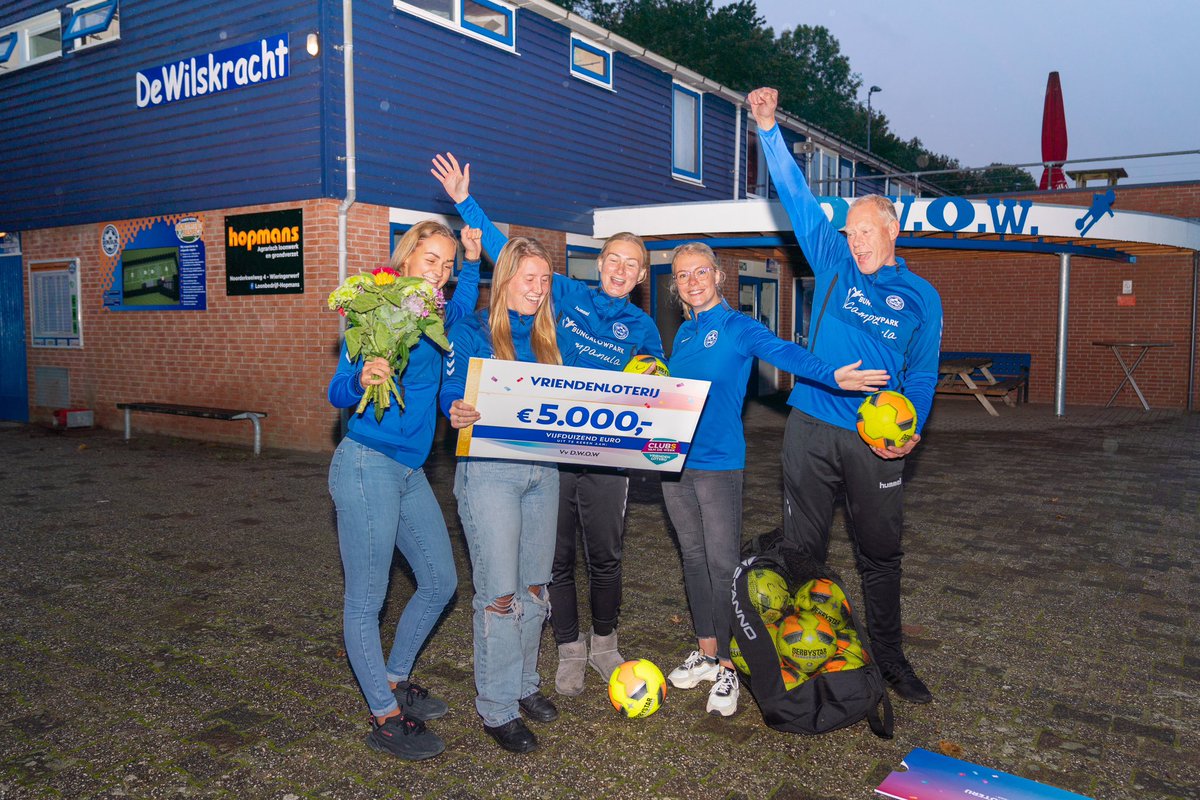 5000 euro <a href="/VriendenLoterij/">VriendenLoterij</a> #clubvandeweek