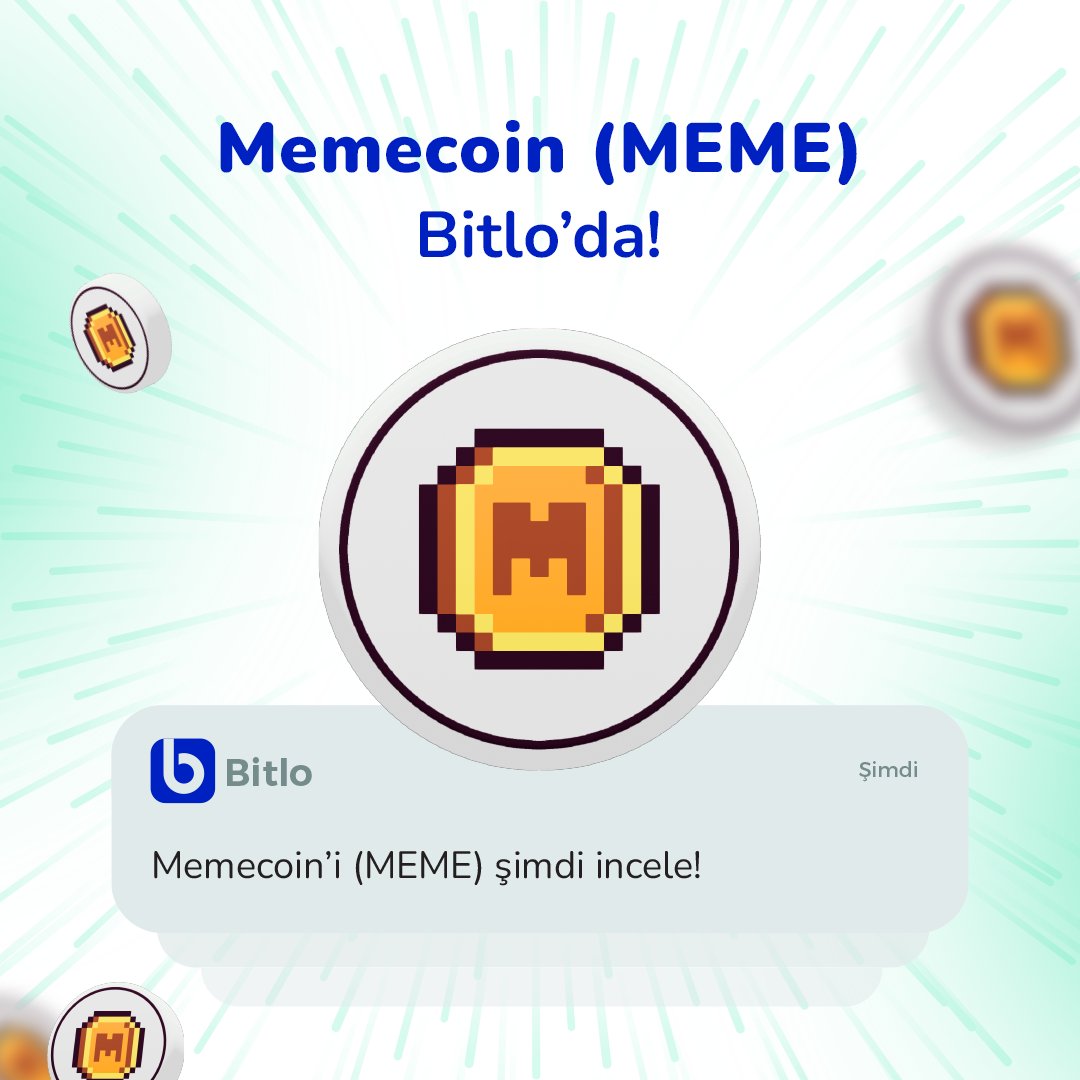 bitlocom's tweet photo. Memecoin $MEME Bitlo'da 🌟

Memeland, dünya genelinde popüler bir meme platformu olan @9GAG'in web3 girişim stüdyosudur. ✨
@memecoin

🪄 Hemen işleme başla! https://t.co/HnZ88WTxHh

#bitlo #kriptopara #memecoin https://t.co/omVTiF8G2j