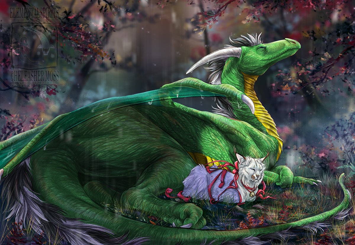 LeucisticLynx's tweet photo. I finally get to post this! Second commission for @Terralux9 and I really love how it came out! https://t.co/mJCcE0TAfg