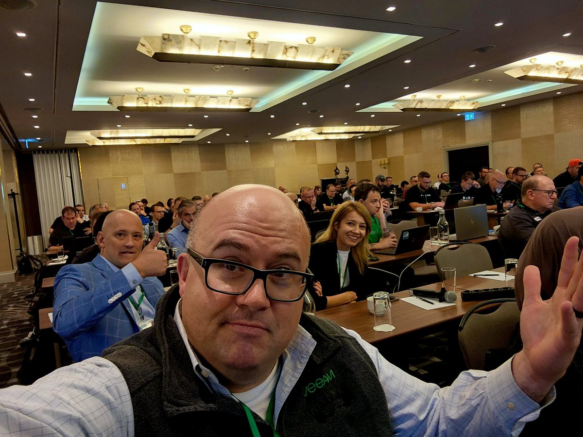 At Veeam, we are taking our community seriously but make no mistake, we are having so much fun together! 
Another great Veeam 100 Summit in Prague with the top technical experts has concluded! Had an incredible time with you awesome people! 

Until next time! #Veeam100 #veeam