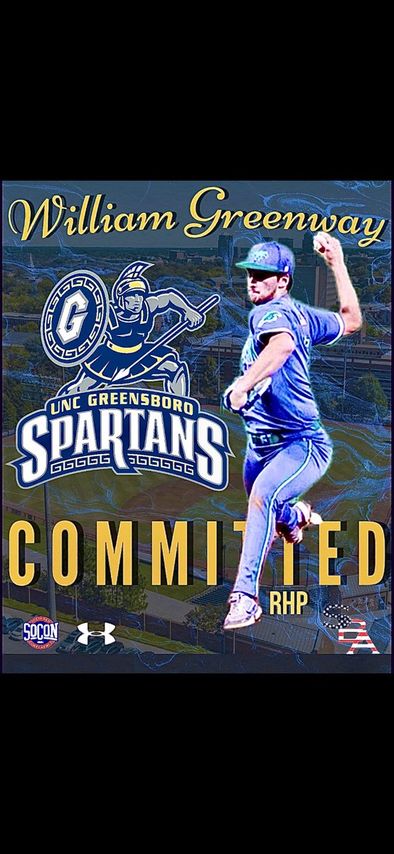 I am excited to announce my commitment to further my academic and athletic career at The University North Carolina at Greensboro. I want to thank all my coaches, family and friends for making this possible. Go Spartans. #AGTG #UNCG