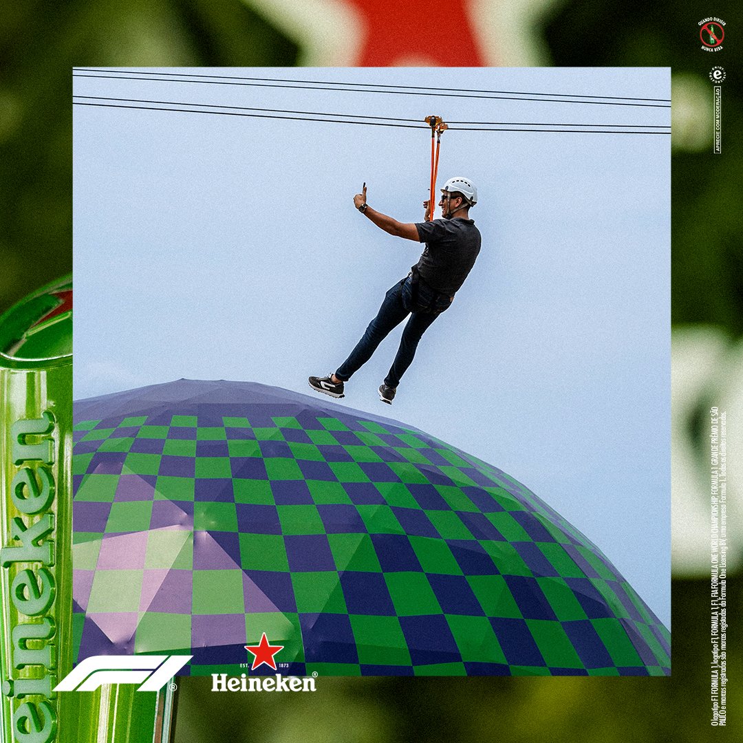 O Heineken® Village é pura emoção. Dentro e fora das pistas. 😮‍💨 🔥
#HeinekenNaF1 #HeinekenVillage #AprecieComModeração