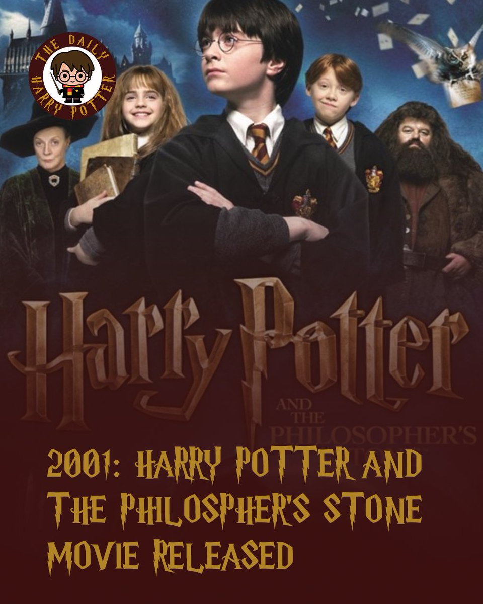 TheDailyHPotter's tweet photo. Twenty-two years go this masterpiece premiered 🍿 https://t.co/NhdIK8Gtxg