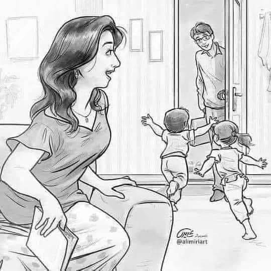 Mia nonna ci diceva sempre:
 
Sorridi in faccia a tuo padre quando torna a casa, nel mondo la fuori lui è solo e quel mondo distrugge i padri.

La differenza tra madre e padre???

La madre ti porta nel suo grembo per 9 mesi...
Il padre ti porta per il resto della tua vita.. (e
