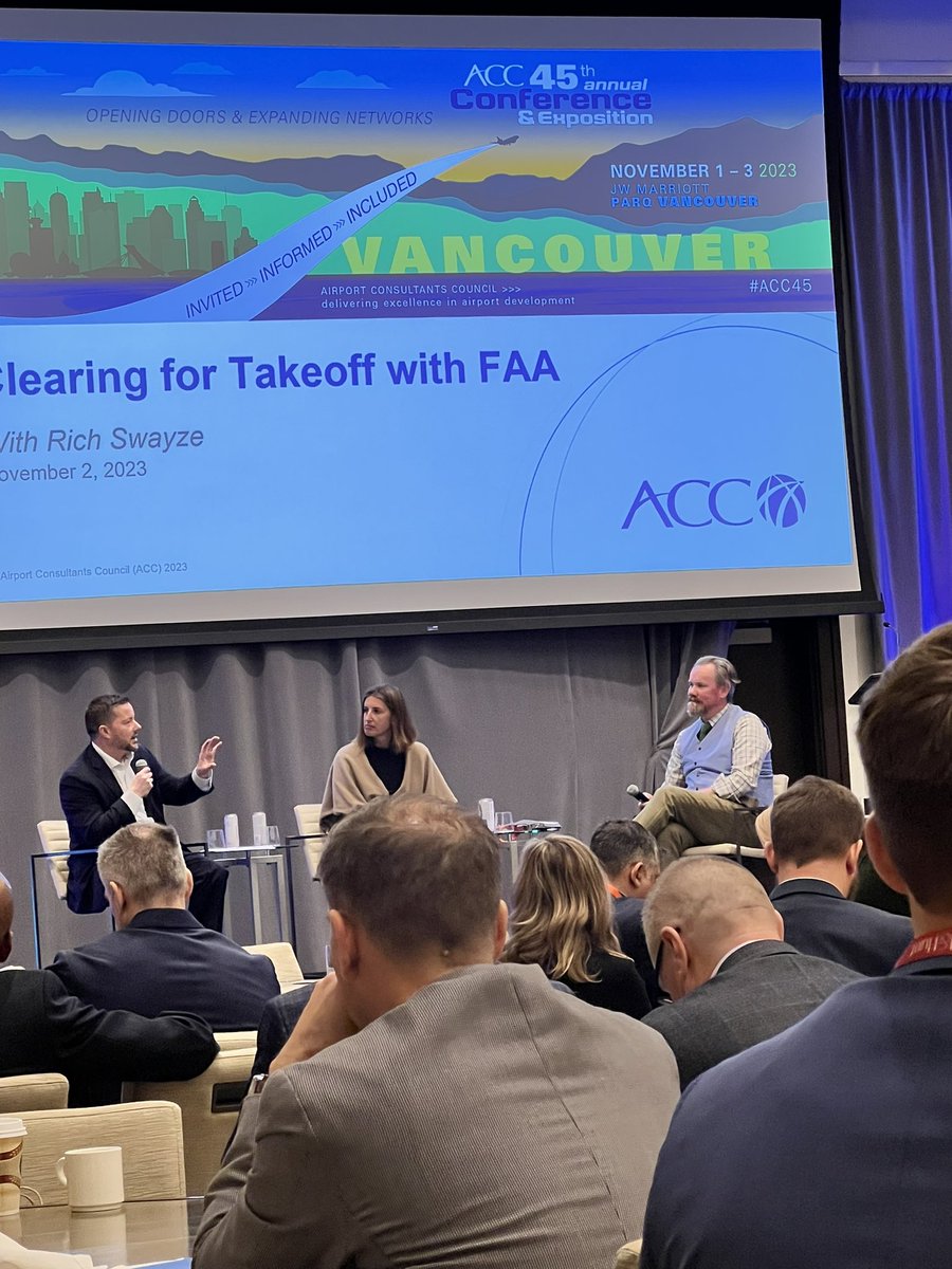 AnthonyWBarnes's tweet photo. What a great time in Vancouver this week at the Airport Consultants Council’s Annual Conference! #ACC45 https://t.co/ljoIo0fm7V