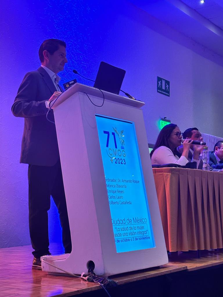 drroquebr's tweet photo. Todo un éxito el 71 #Congreso #mexicano de obstetricia y ginecología #cmog @FemecogOficial donde coordiné  la mesa de #inositoles #Loki #Iztapalapa #Inés #FortniteOG   #CDMX #Noviembre2023 https://t.co/jSr4qz9NEg