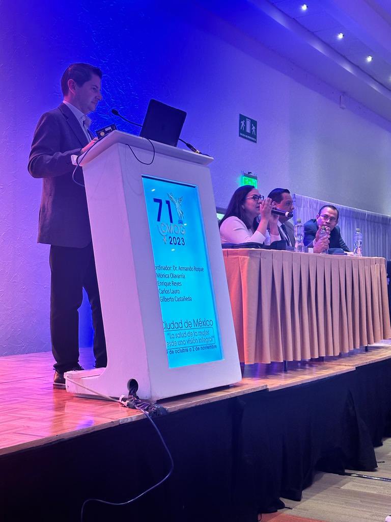 drroquebr's tweet photo. Todo un éxito el 71 #Congreso #mexicano de obstetricia y ginecología #cmog @FemecogOficial donde coordiné  la mesa de #inositoles #Loki #Iztapalapa #Inés #FortniteOG   #CDMX #Noviembre2023 https://t.co/jSr4qz9NEg