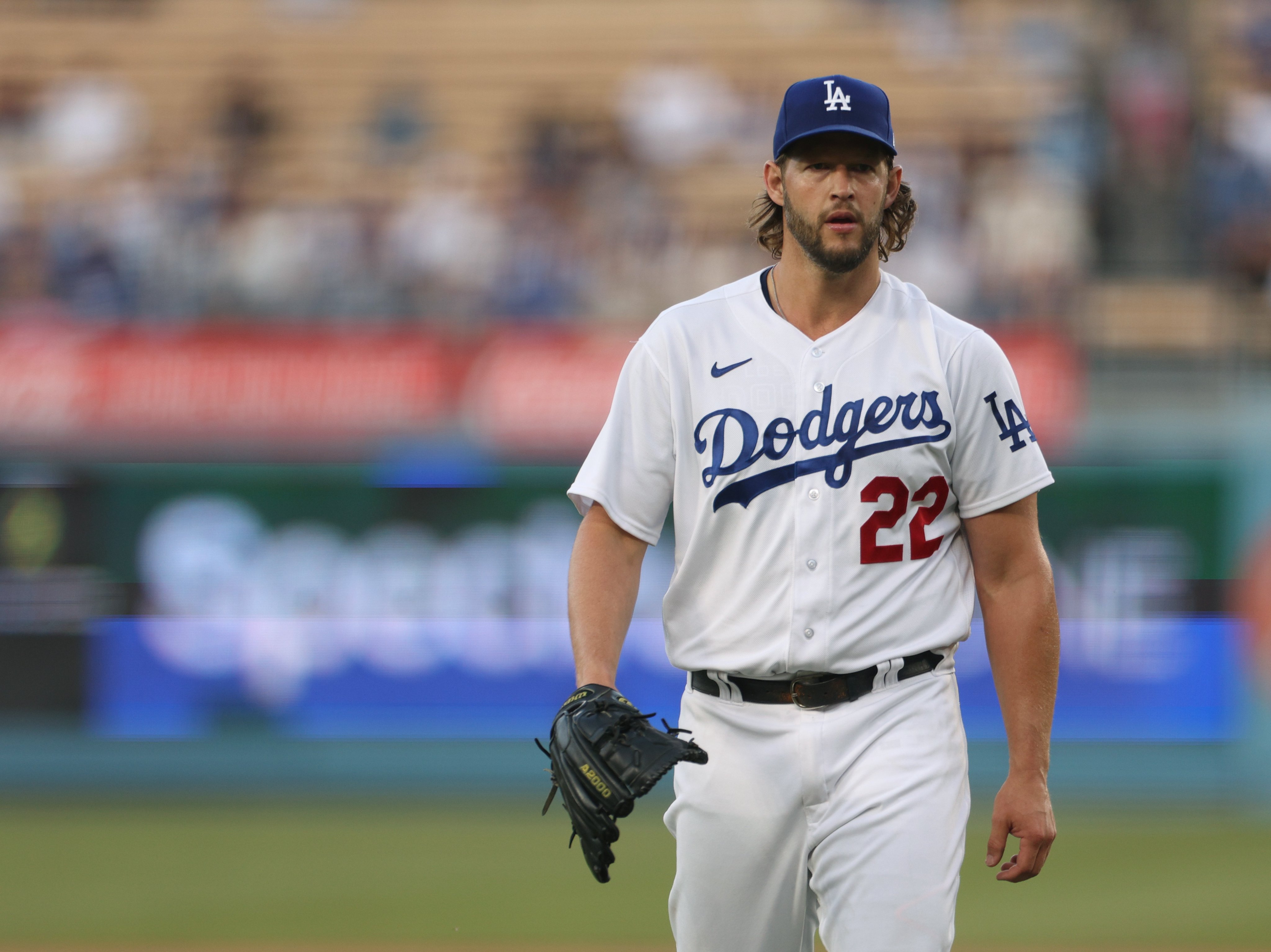 Dodgers jersey cheap red number