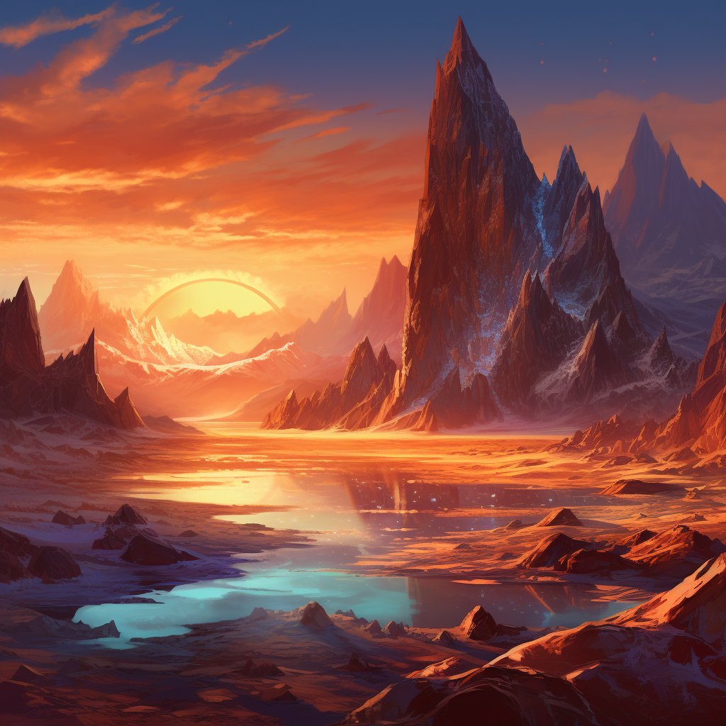 🇬🇧 From frozen deserts in the North, where the cold becomes so extreme that even the sea freezes to serve as a bridge between some islands, to the great warm deserts of the South, where civilizations such as the Forgotten Pharaohs progress by building their pyramids.