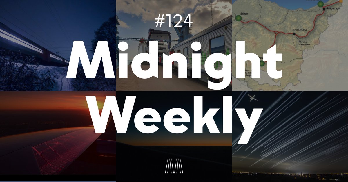 MidnightRails's tweet image. Every Friday at the stroke of midnight, we send you on a journey 📬🚃🛤 : midnight-trains.com/en/newsletter
On the menu tonight 🧳🔋🚆🌍⤵