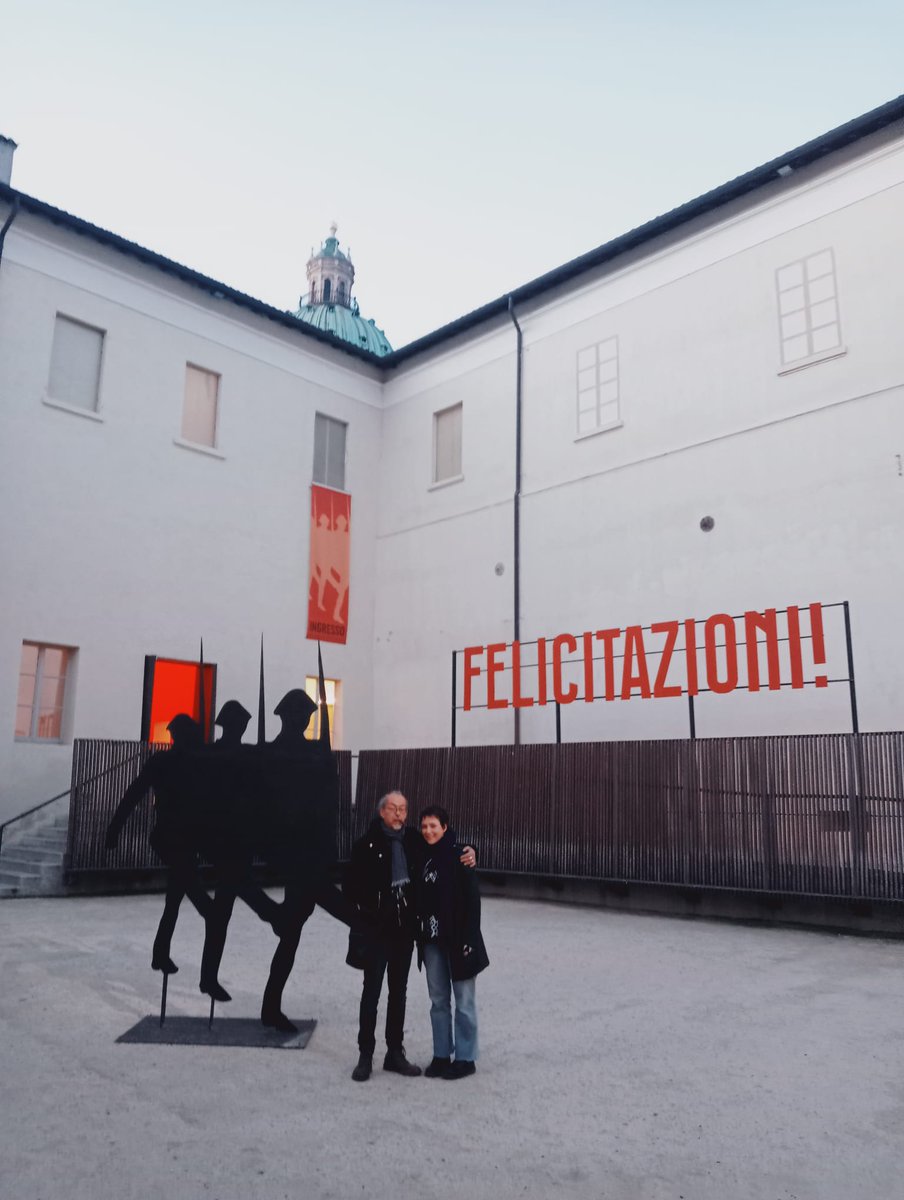 armandomanzini's tweet image. Di padre in figlia...Pellegrinaggio alla mostra #CCCP #Fedeliallalinea