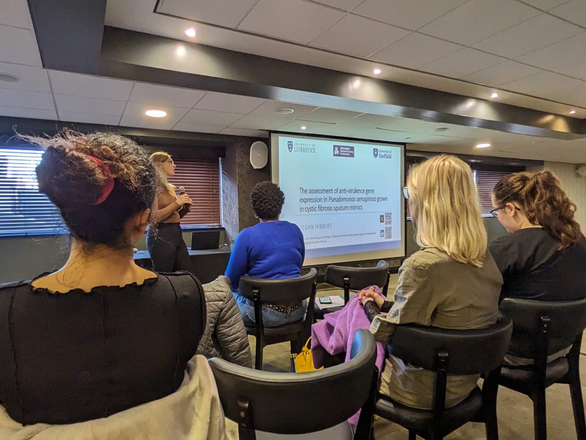 teganhibbert's tweet photo. Today I presented my work on the longitudinal changes of P. aeruginosa virulence gene expression in CF relevant conditions at the @NEPGconference A great first experience in presenting my work and some great talks from so many EYCR’s! 🦠 🧫 🫁 https://t.co/dPxQz5XD3F