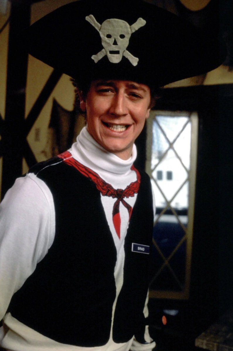 For <a href="/Gene_Lyons_/">Gene Lyons</a> Hallowedding, I went as Brad Hamilton in his Captain Hook Fish and Chips uniform. #fasttimesatridgemonthigh