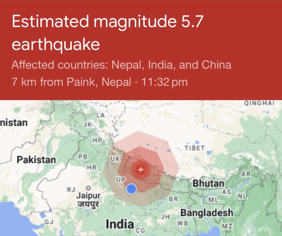 vivekkumar1054's tweet photo. Be safe everyone …follow precautionary measures  #earthquake https://t.co/h3Hsa0Q2D3