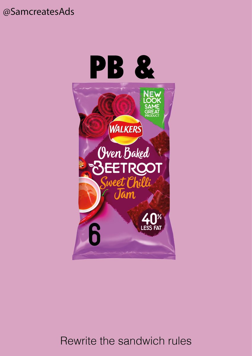 Time extension saved me :) <a href="/OneMinuteBriefs/">One Minute Briefs ⏱️</a> Create posters to advertise #CrispSandwiches to celebrate #NationalSandwichDay 🥪+🥔

Ps: Im sure there’s someone that would add crisps into a PB&amp;J 🤢