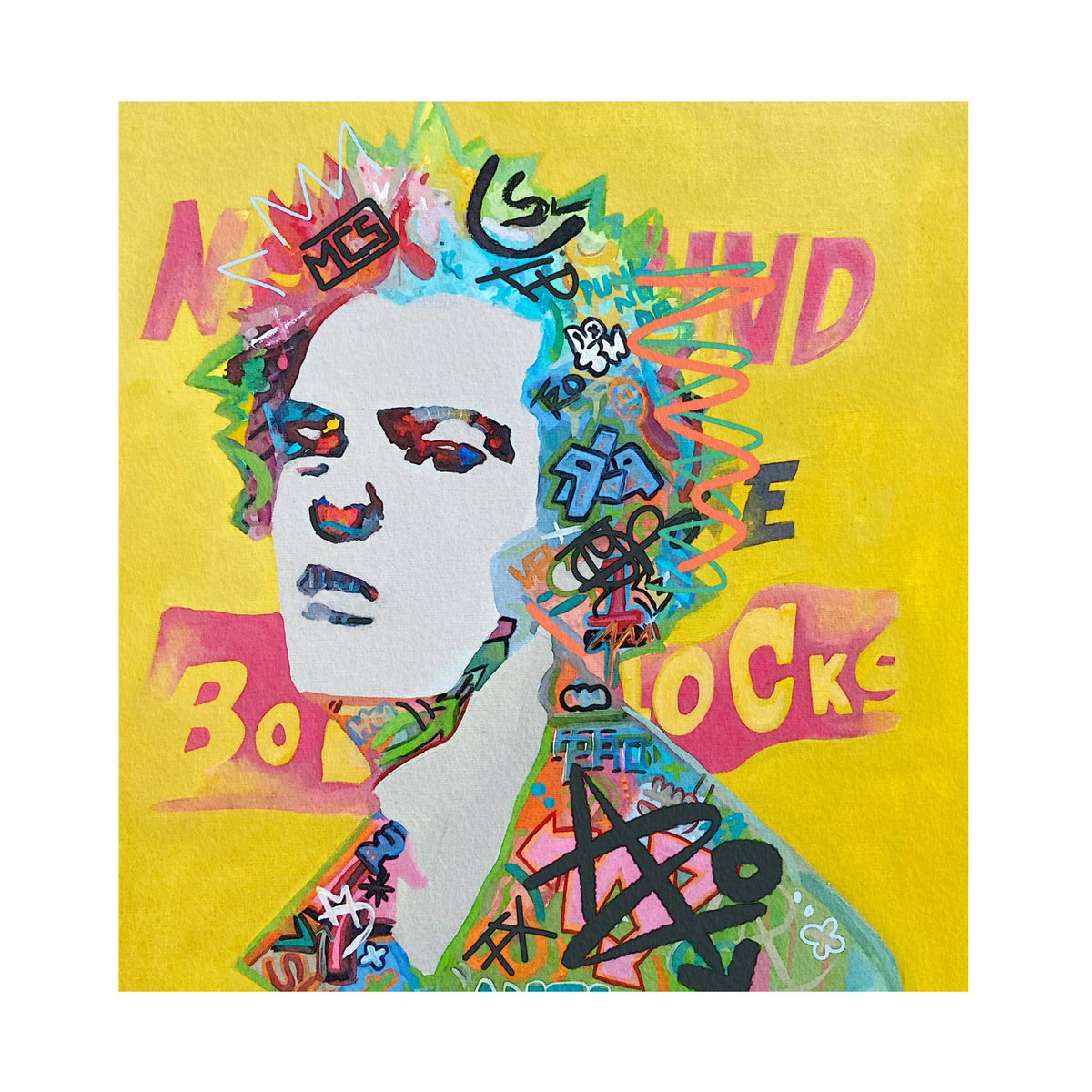sarasutton1's tweet photo. Another oil painting finished for #fluxexhibition 
178 St James
Piccadilly 
7th-12th December
#popart #punk #london #art #artexhibition #londonart https://t.co/N3S0qbBQy6