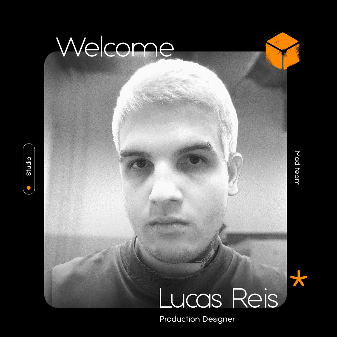 The new Production Designer at our São Paulo office, Lucas Reis comes from the advertising and fashion industry, where he’s worked with a diverse portfolio of brands including Abbott, Budweiser, Heineken, Lenovo, and Under Armour, among others.

Welcome to the team!