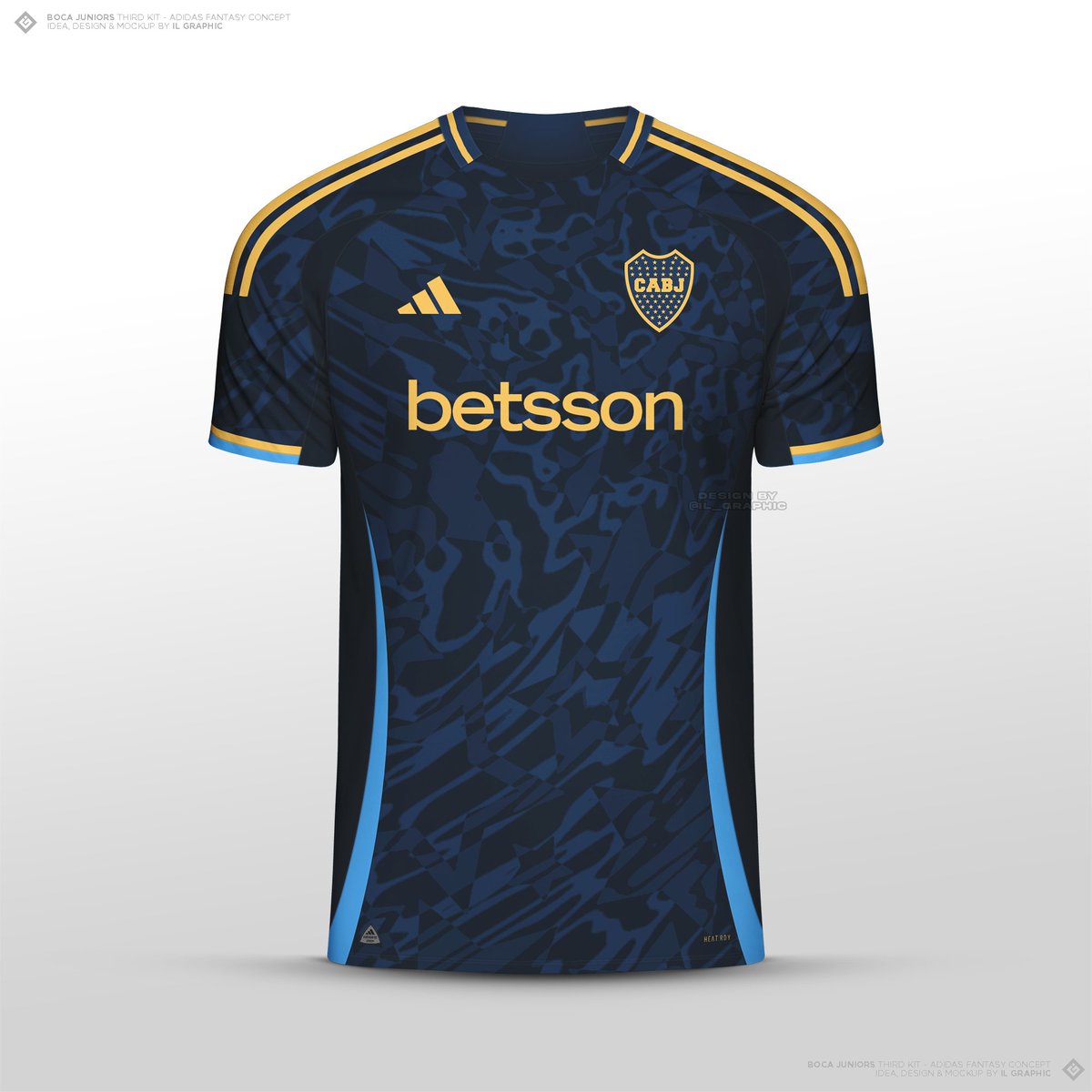 IL_Graphic's tweet image. Boca Juniors - Primera División Argentina
Third Kit - Adidas Fantasy Concept
Color obligatorio: 0AA5F2

#100Días100Equipos #Día6