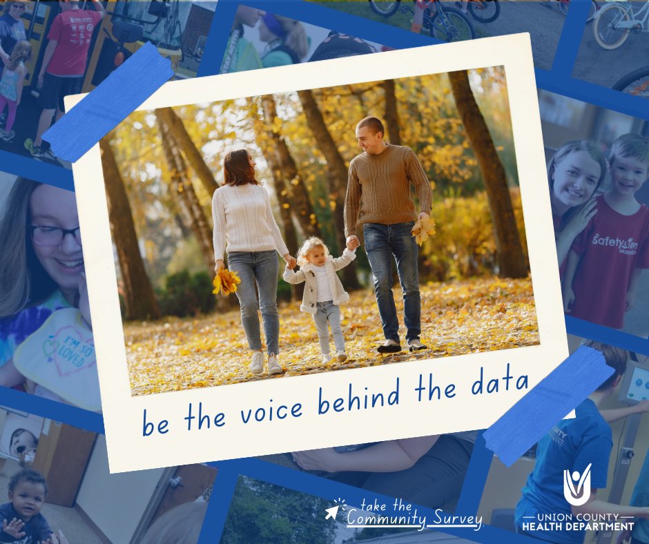 Help us and 'be the voice behind the data.'
Please take a few minutes (approx 20 minutes) to complete a Community Assessment survey:  uchd.net/community-surv…