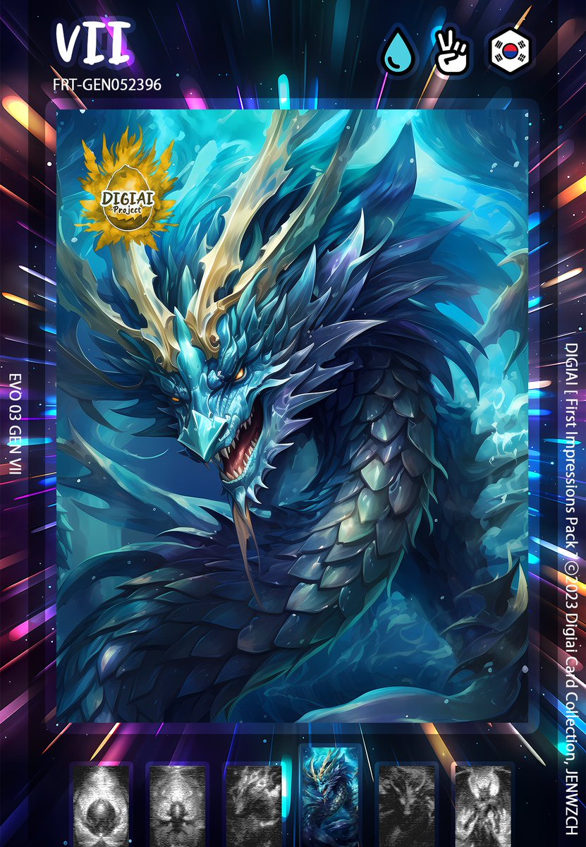 DigiaiProject's tweet image. Beta Test : [First Impressions Pack] ⓒ2023 Digiai Card Collection, JENWZCH opensea.io/DIGIAI #digiai #NFT #NFTS #NFTs #NFTcollection #NFTdrops #NFTs #OpenSeaNFT #opensea #NFTcollectibles #NFTCommunity #NFT #NFTartist #OpenSeaNFT #opensea #midjourney #digimon #pokemon
