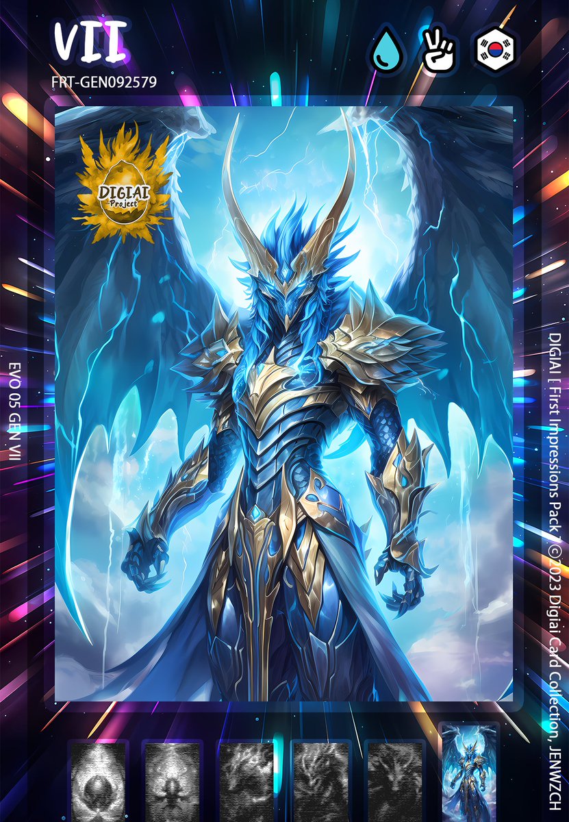 DigiaiProject's tweet image. Beta Test : [First Impressions Pack] ⓒ2023 Digiai Card Collection, JENWZCH opensea.io/DIGIAI #digiai #NFT #NFTS #NFTs #NFTcollection #NFTdrops #NFTs #OpenSeaNFT #opensea #NFTcollectibles #NFTCommunity #NFT #NFTartist #OpenSeaNFT #opensea #midjourney #digimon #pokemon