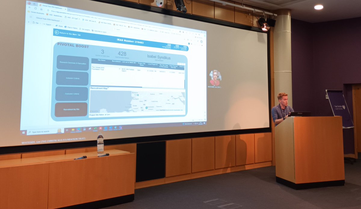 ๐ danhutton ๐ (@danielphutton) on Twitter photo <a href="/LeeWhite128/">Lee</a> with a 2 4 1 presentation, MSc work on inequalities in accessing clinicals trials and a potential solution, the NW #Radiotherapy clinical trails database ๐ at the Breaking Barriers event @TheChristieSoO , <a href="/HealthInnovMcr/">Health Innovation Manchester</a> & <a href="/GileadSciences/">Gilead Sciences</a>
@NIHRCRN_nwcoast <a href="/LeeWhite128/">Lee</a> with a 2 4 1 presentation, MSc work on inequalities in accessing clinicals trials and a potential solution, the NW #Radiotherapy clinical trails database ๐ at the Breaking Barriers event @TheChristieSoO , <a href="/HealthInnovMcr/">Health Innovation Manchester</a> & <a href="/GileadSciences/">Gilead Sciences</a>
@NIHRCRN_nwcoast