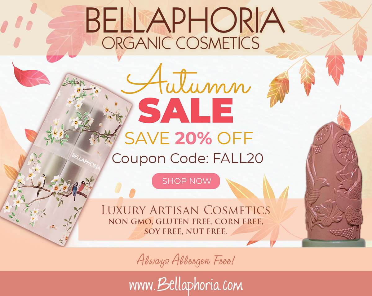 Bellaphoria's tweet photo. 🌟20% OFF FALL SALE IS BACK!🌟
Coupon Code FALL20 gets you 20% OFF 
✨LUXURY ORGANIC COSMETICS✨ 
🌷ALWAYS ALLERGEN FREE 
You'll LOVE What We're Made Of ❤️
🍁Made in Canada - We Ship Worldwide! 
Shop Now ---> https://t.co/7bE8kWevAl 💋 https://t.co/D69Nkw0Ety