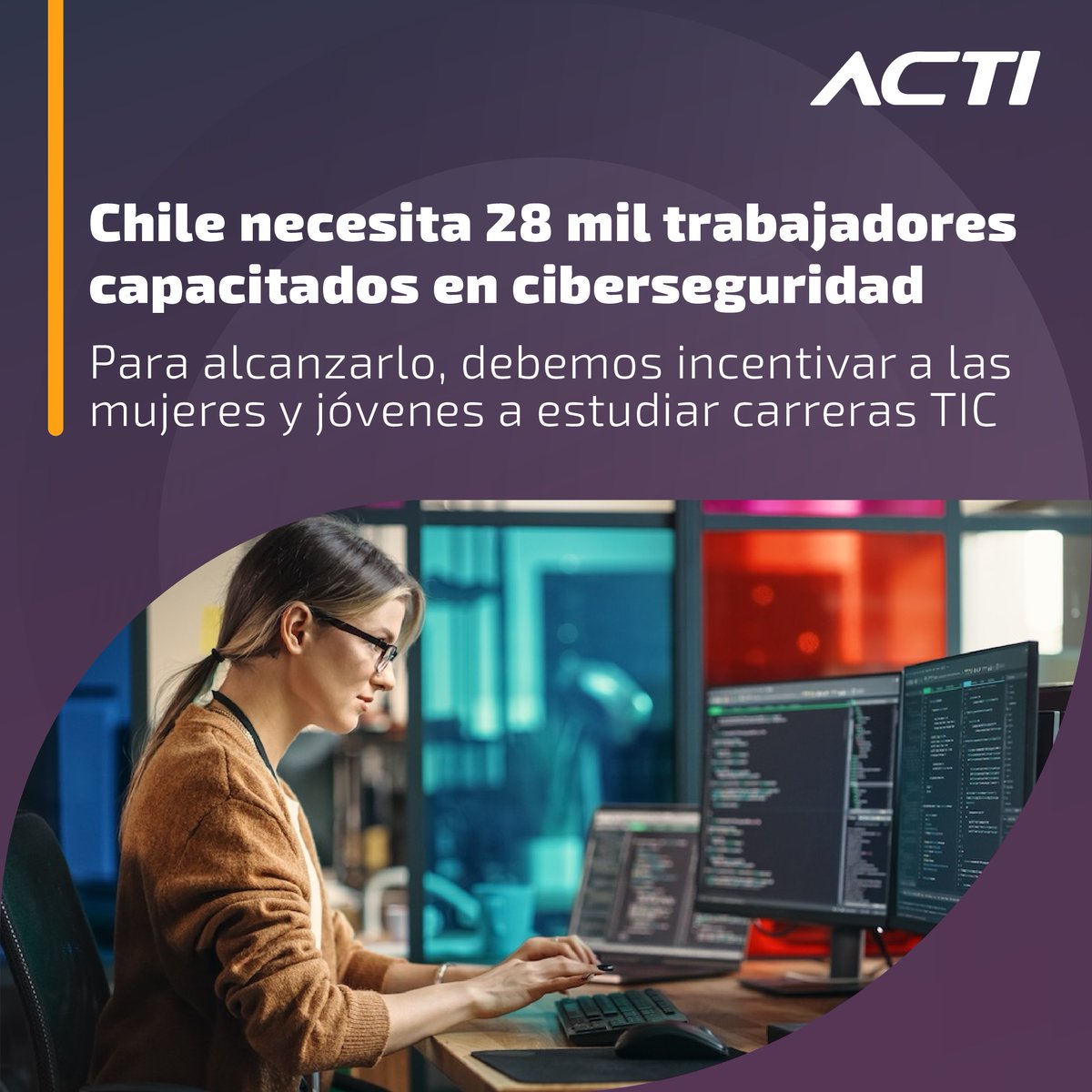 📰 #ACTIenPrensa | Según un informe de la OEA, América Latina y el Caribe enfrentan una escasez de más de 500mil profesionales capacitados en ciberseguridad desde 2022.