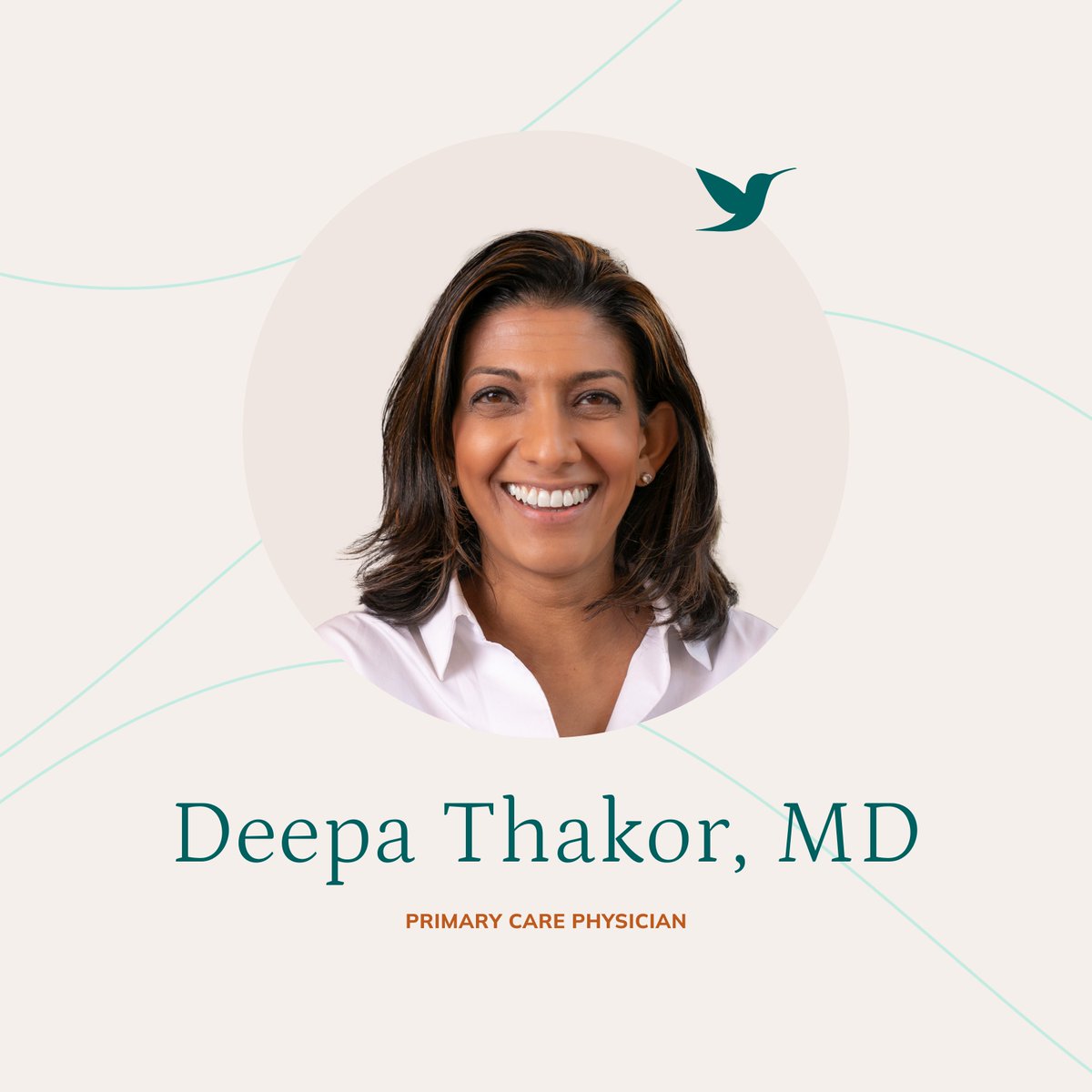 Meet another amazing member of our medical team, primary care provider, Dr. Deepa Thakor. Dr. Thakor is instrumental in helping us shape a women's health experience that will support ALL WOMEN.
#womenshealth #papsmear #cervicalcancer #preventivecare #tealhealth #femalepcp