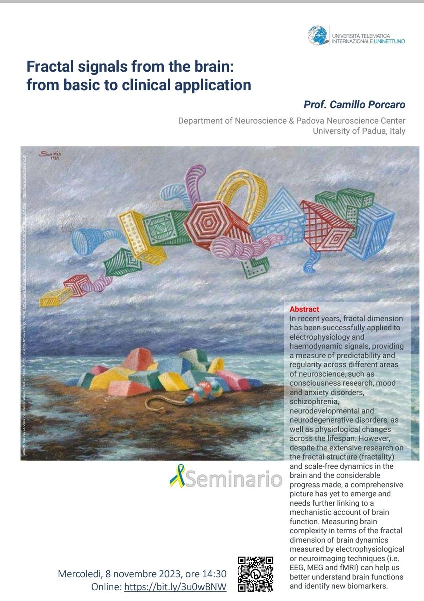 #EEG #fMRI #neuroscience #Neuroimaging #Fractals #geometry #pathology