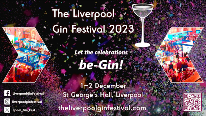 🚨 Enjoy a Bonfire special offer for the Liverpool Gin Festival at St. George's Hall in December. Enter code GF50 to save 50% on entry, before 6 Nov. Tickets here: bit.ly/45OE7JB