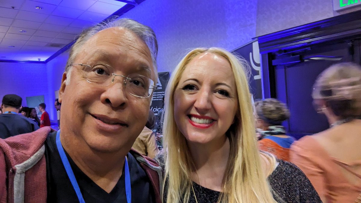 Great to see the lovely Rachael Naylor in person once again @ #gyogla23