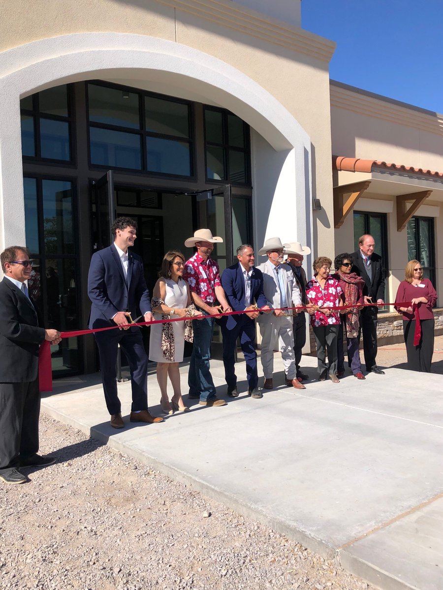 NMSUgov's tweet photo. It was a great day in Aggieland! The ribbon was cut for the @nmsu_aces Food Science, Security &amp; Safety Center and the Animal Nutrition &amp; Feed Manufacturing Facility. Thank you to all the state officials, supporters, &amp; voters for all the hard work that led to today's event! @NMHED https://t.co/oxf7j2zOhF