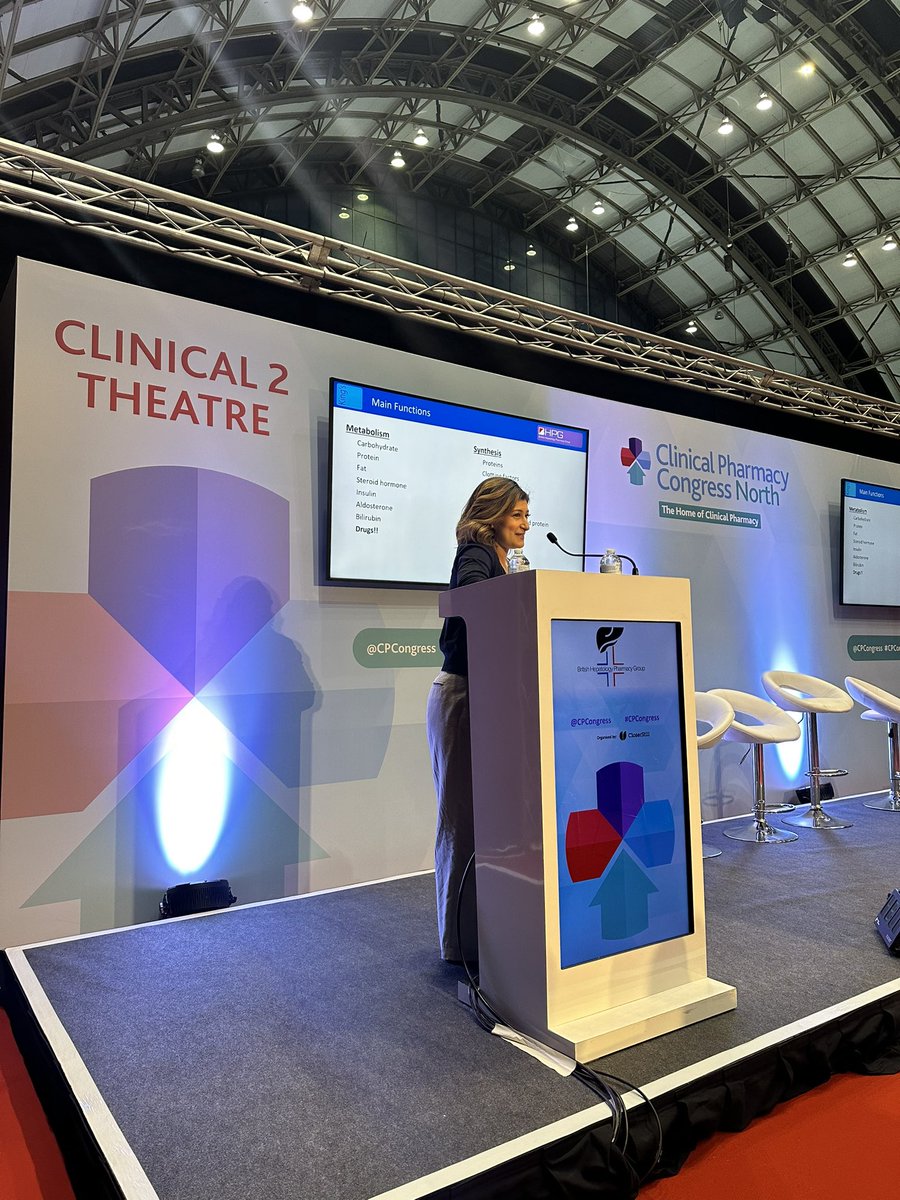Sara Sawieres (@litupharm) on Twitter photo It was a pleasure to present at CPC North on the medical management of decompensated cirrhosis! #favouriteorgan <a href="/KCHPharmacy/">King's College Hospital Pharmacy</a> <a href="/heppharm/">BHPG</a> <a href="/CPCongress/">Clinical Pharmacy Congress</a> It was a pleasure to present at CPC North on the medical management of decompensated cirrhosis! #favouriteorgan <a href="/KCHPharmacy/">King's College Hospital Pharmacy</a> <a href="/heppharm/">BHPG</a> <a href="/CPCongress/">Clinical Pharmacy Congress</a>
