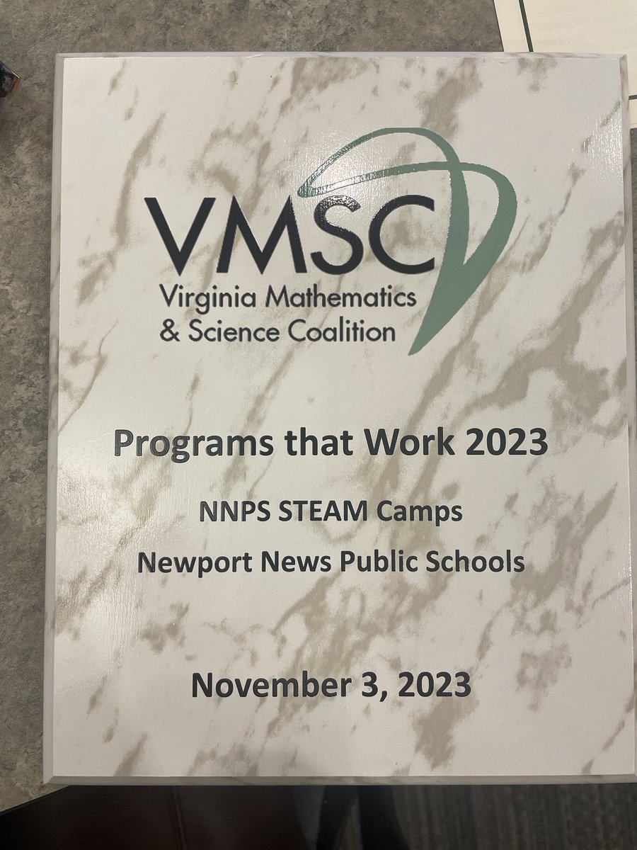 We are so proud of the NNPS STEM Team!   #onennps  nnpsproud