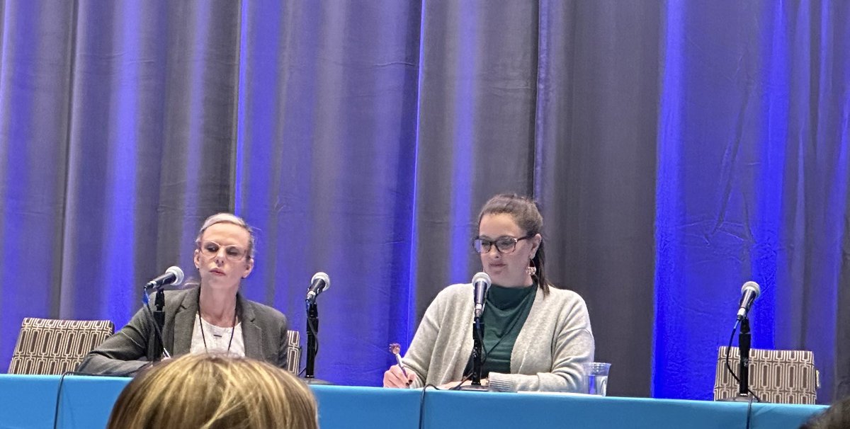 TxRangerGirl1's tweet photo. Roberta Miller and Kelly Wiseman moderating the Injury Prevention Abstract presentation at Pediatric Trauma Society conference in New Orleans. 

@PediTraumaSoc 
@CookChildrens https://t.co/0pqlAzUqaJ