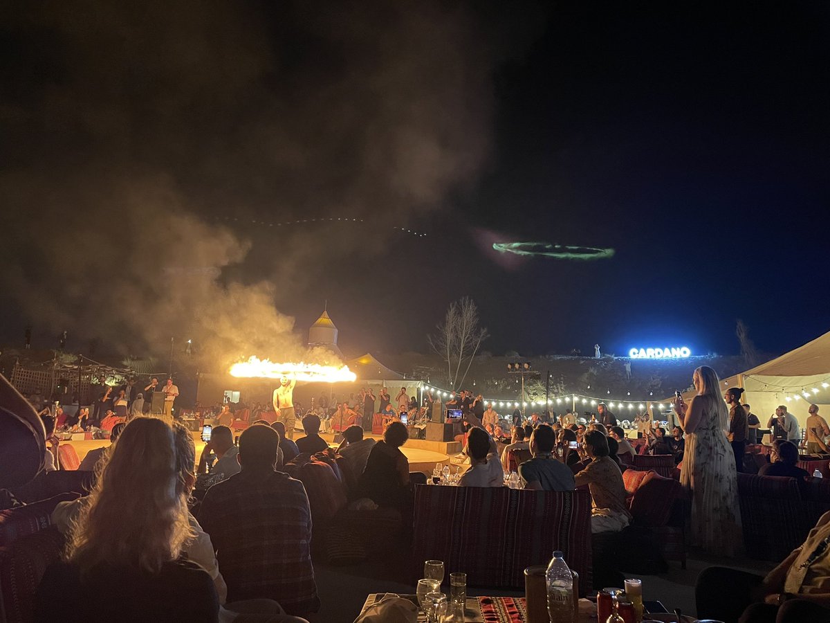 RareEvo's tweet image. Do you even #Cardano?? 🔥

@Cardano_CF knocked it out of the park with the first dinner party for #CardanoSummit2023! 🤌