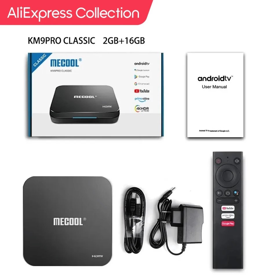 enricodejesussl's tweet image. #Aliexpress
#Mecool KM9 Pro clássico certificado Google Amlogic S905X2 Android 10.0 2 16G 4K HDR elenco voz controle #AndroidTV #tvexpress #bluetv #redplay #myfamilycinema

‼️ Impostos Inclusos ‼️

🎟️ Desconto no 🛒

💵 R$ 210,96

s.click.aliexpress.com/e/_m0tLkP6

💳 12x c juros miúdos