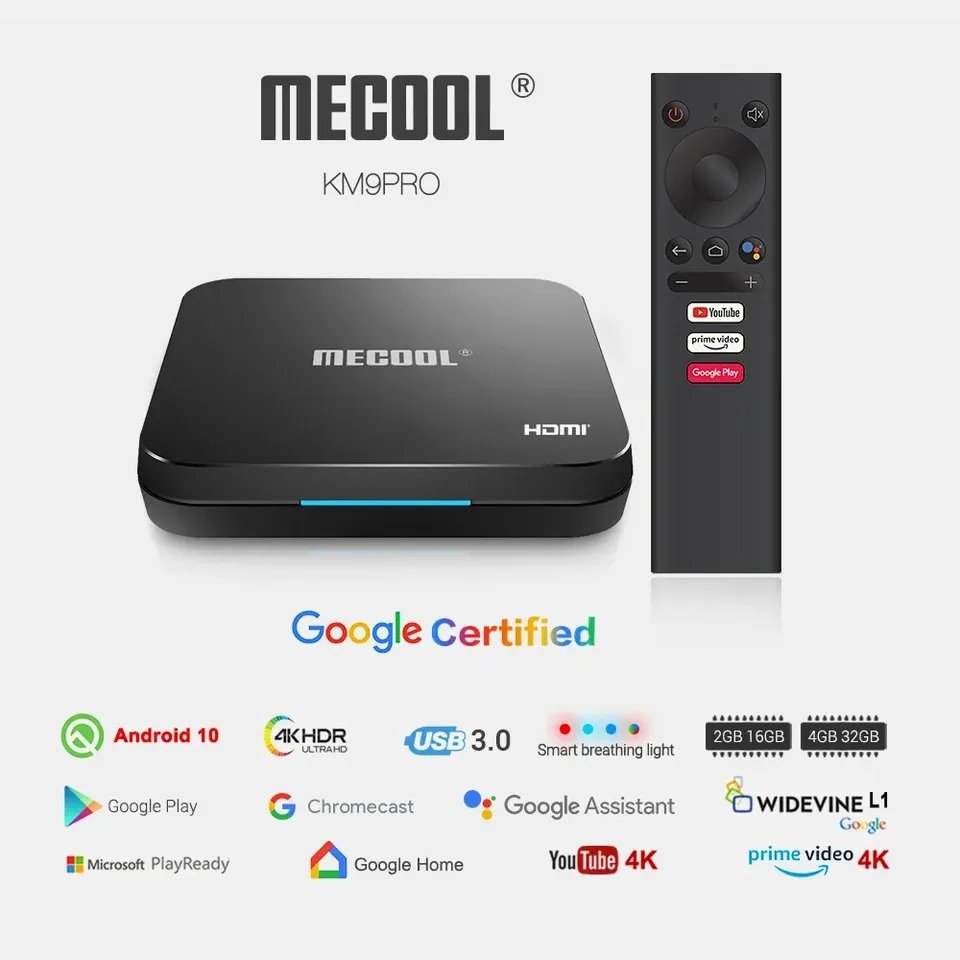 enricodejesussl's tweet image. #Aliexpress
#Mecool KM9 Pro clássico certificado Google Amlogic S905X2 Android 10.0 2 16G 4K HDR elenco voz controle #AndroidTV #tvexpress #bluetv #redplay #myfamilycinema

‼️ Impostos Inclusos ‼️

🎟️ Desconto no 🛒

💵 R$ 210,96

s.click.aliexpress.com/e/_m0tLkP6

💳 12x c juros miúdos