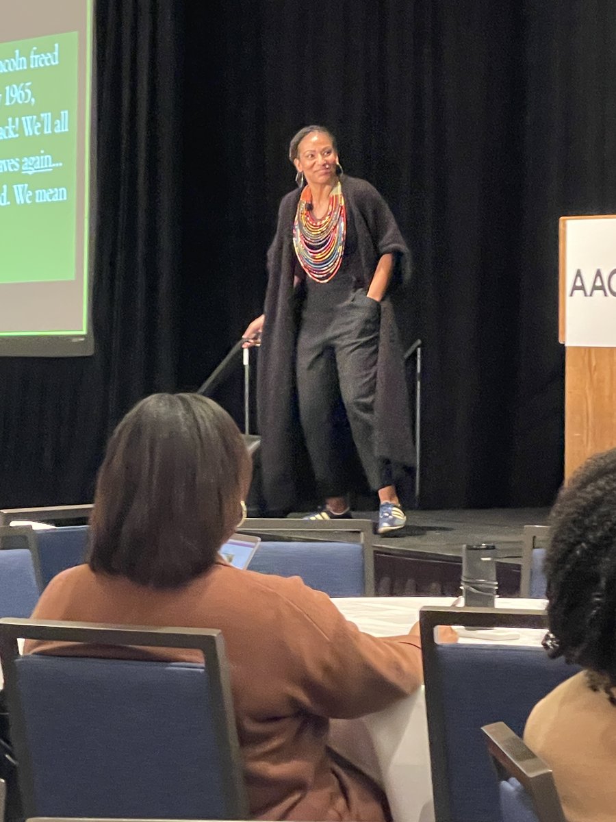 What is your version of inclusive technology? #AACUSTEM attendees ponder this question posed by <a href="/ruha9/">Ruha Benjamin</a>.  Share your response with us!