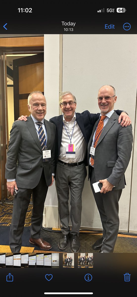Impressed with the sense of collegiality displayed at #saaapm2023: #Chicago #Anesthesiology #Chairs : Drs. Hogue, Glick and Klock. @NMAnesthesia @UICanesthesia @uchicago_anesthesia